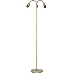 Golvlampa Amy Mässing 2 Armar - PR Home