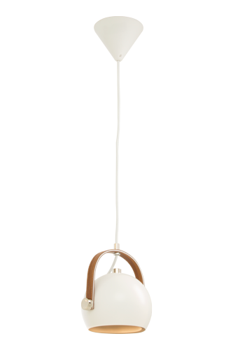 Taklampa Bow Vit Enkel - Aneta