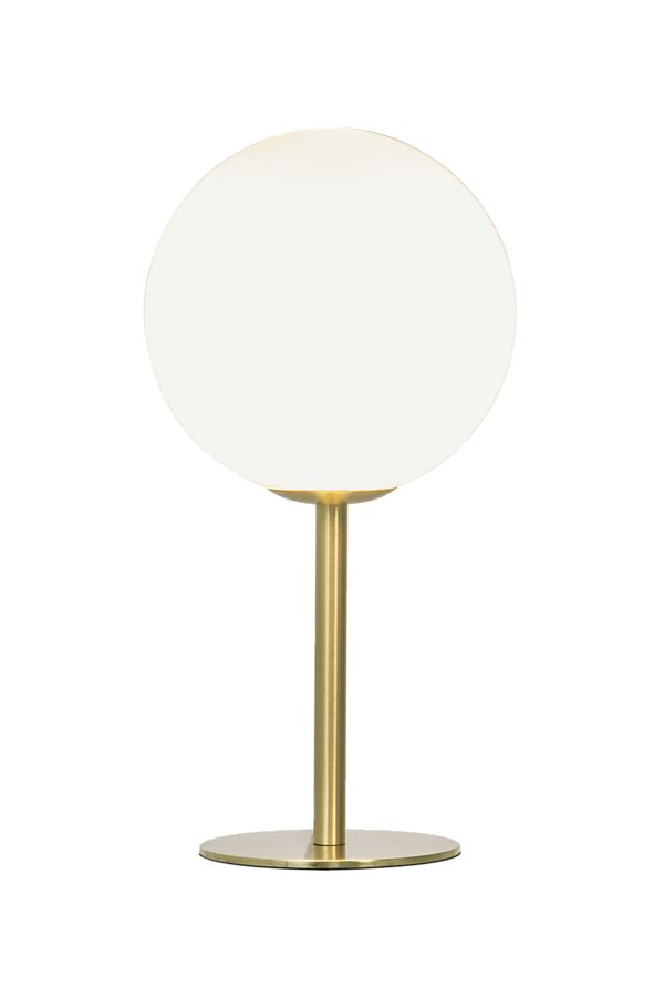 Bordlampa Molekyl Vit/mässing - Aneta