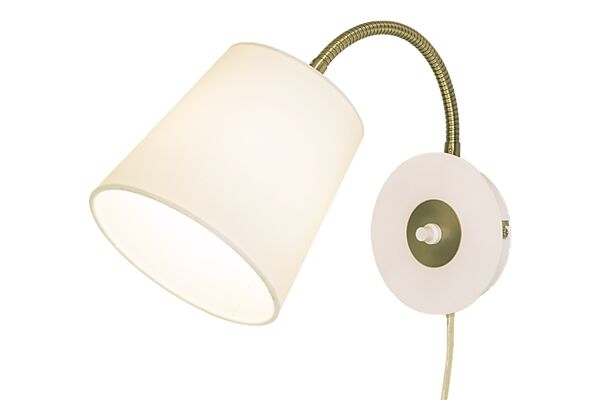 Vägglampa Ljusdal Vit - Aneta
