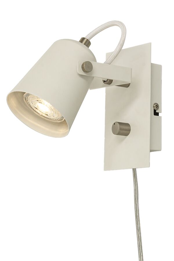 Vägglampa Metz Vit - Aneta