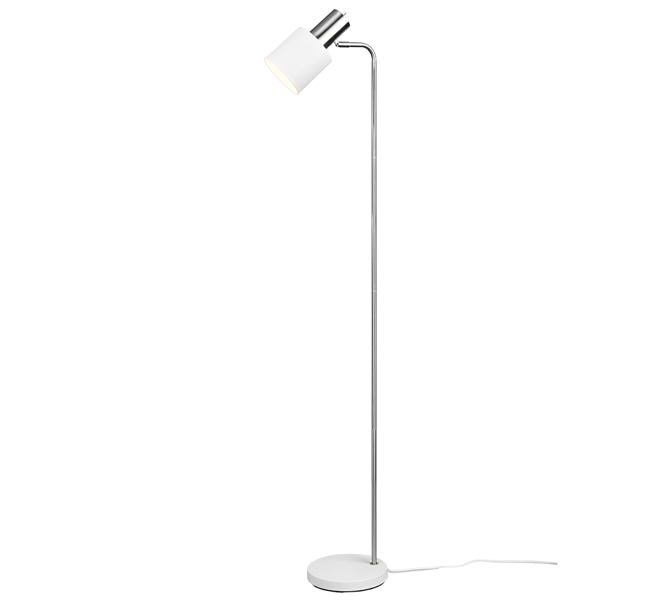 Golvlampa Adam Vit - Reality Leauchten