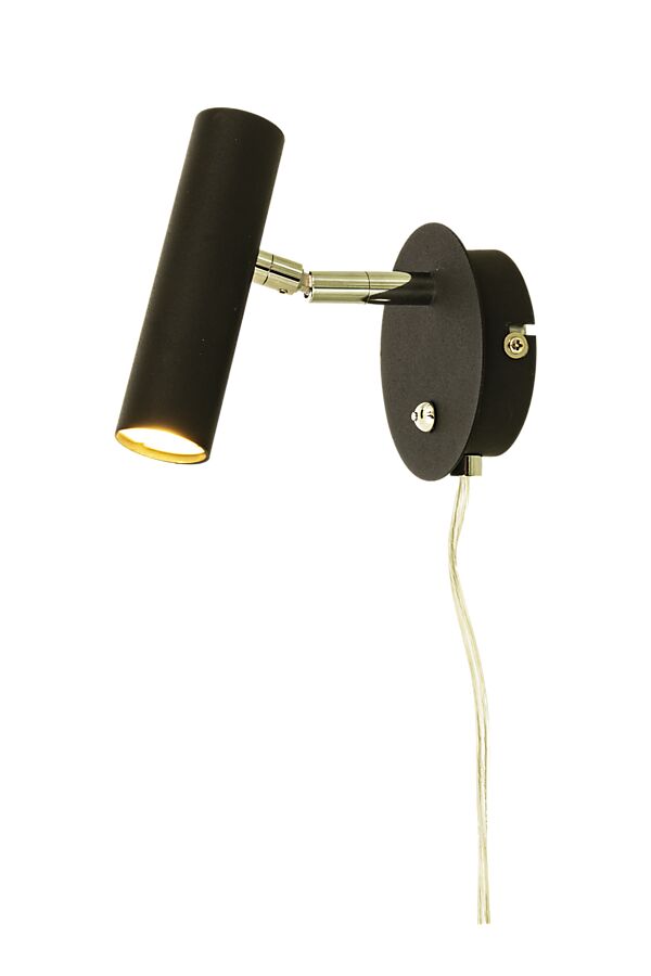 Vägglampa Artic Svart - Aneta