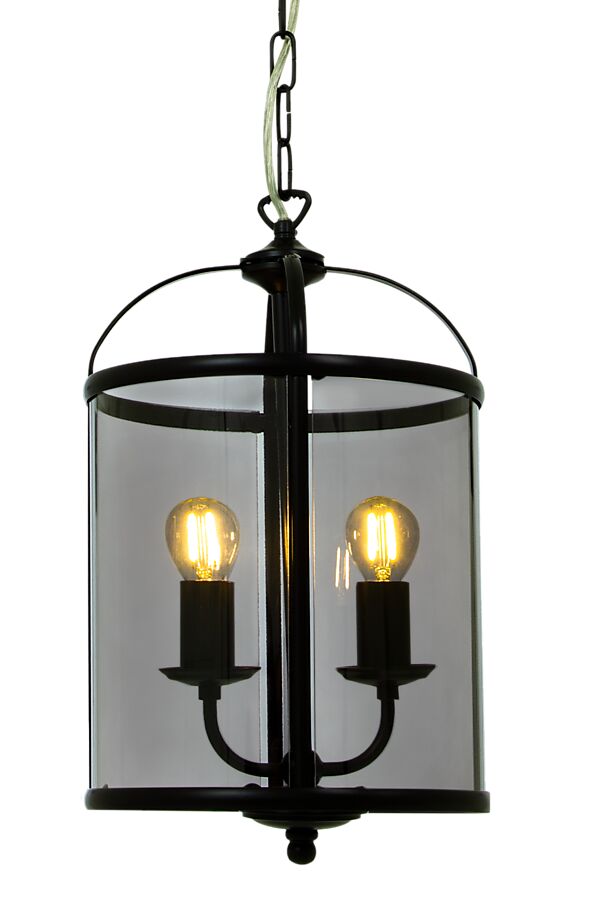 Taklampa Budgie 2l Svart - Aneta